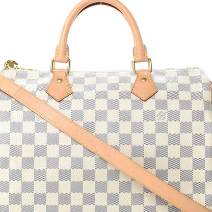 Louis Vuitton Damier Azur Speedy Bandouliere 30 9 of 16