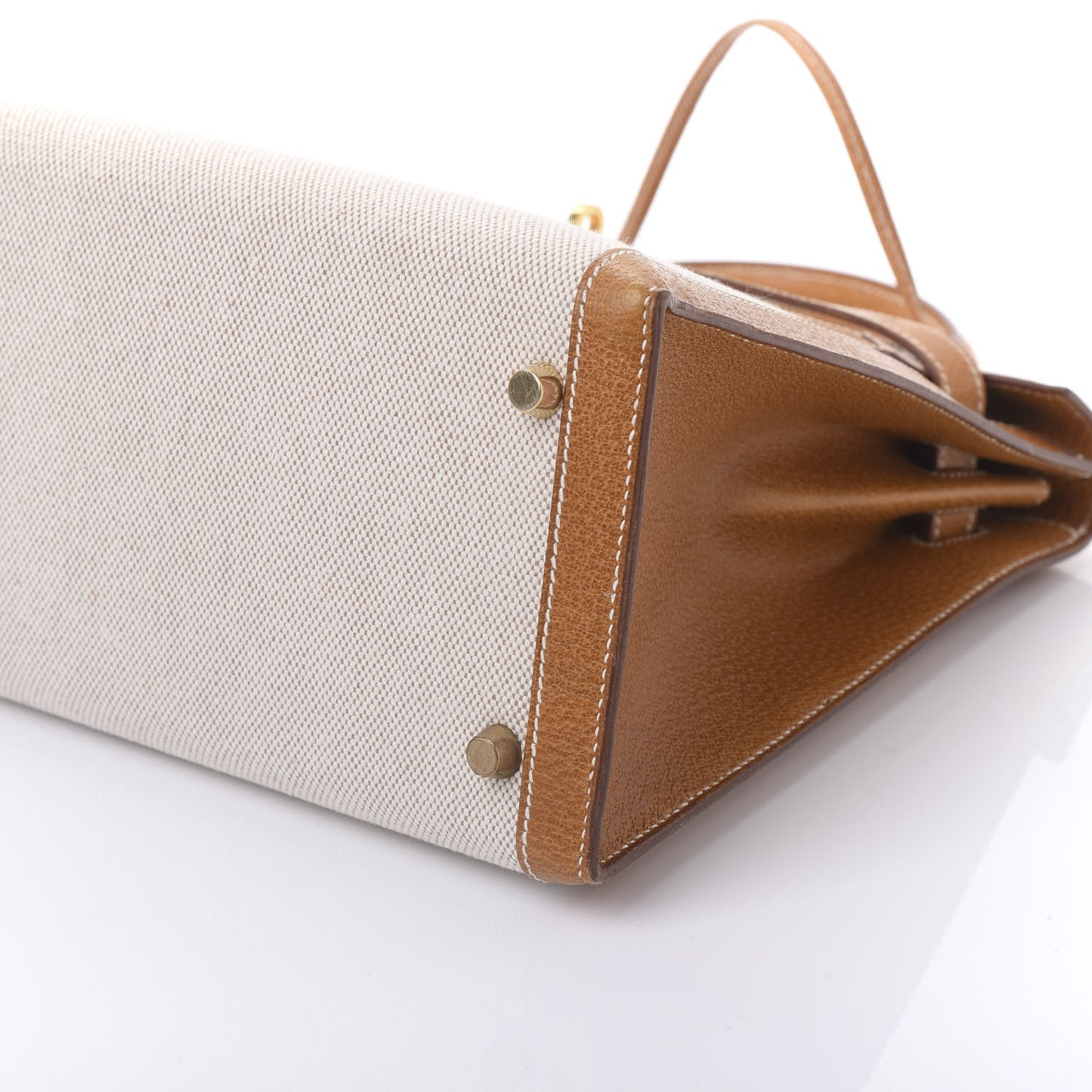 Peau Porc Toile Kelly Sellier 32 Gold