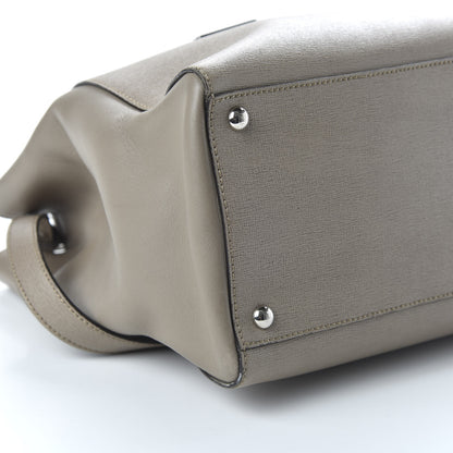 Fendi Vitello Elite Regular 2Jours Tote Tortora 5 of 12