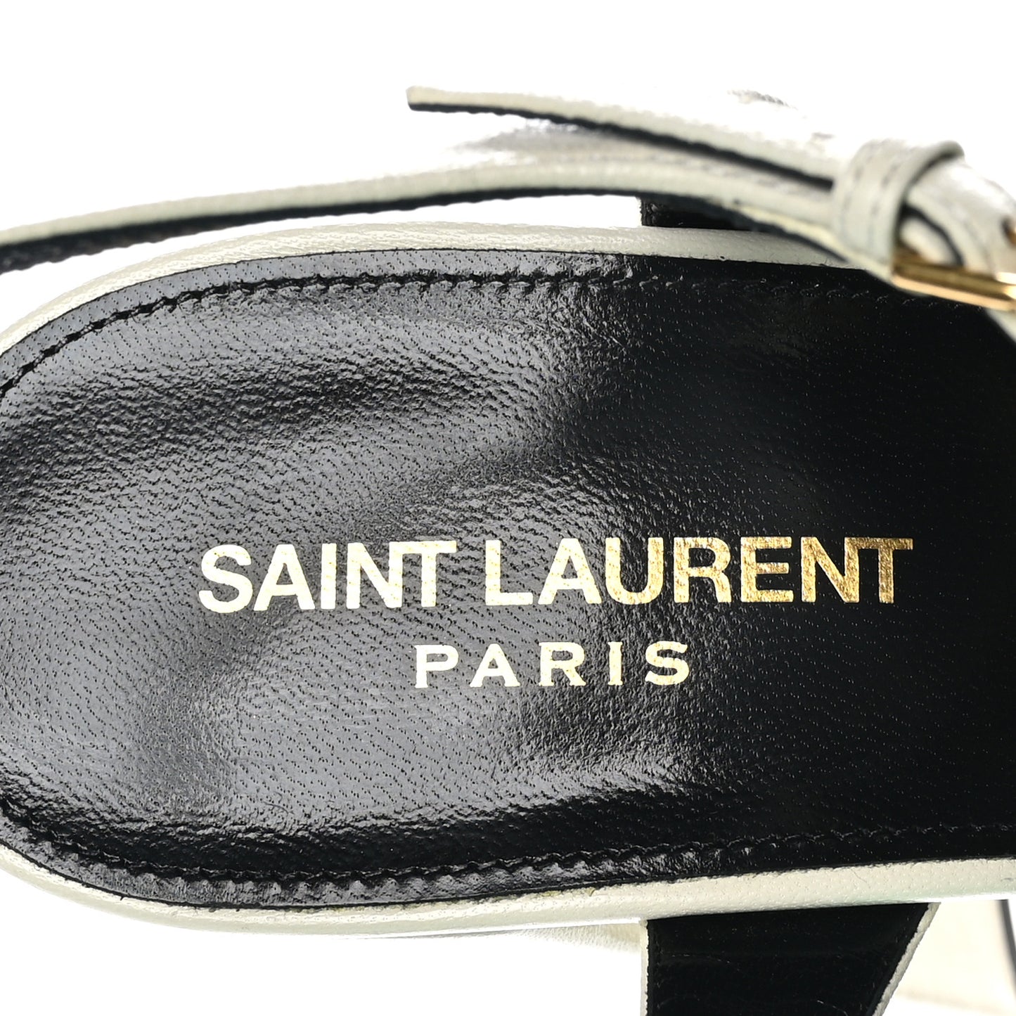 Vendome Bianca 85 Platform Sandals 41 Pearl