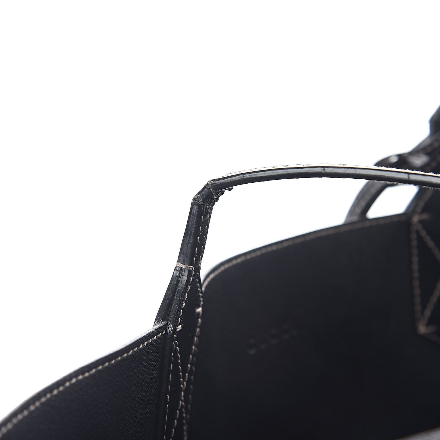Calfskin GG Supreme Monogram Medium Reversible Tote Black