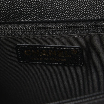 Chanel Caviar Quilted New Medium Boy Flap Black 6 of 7