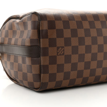 Louis Vuitton Damier Ebene Speedy Bandouliere 25 8 of 10