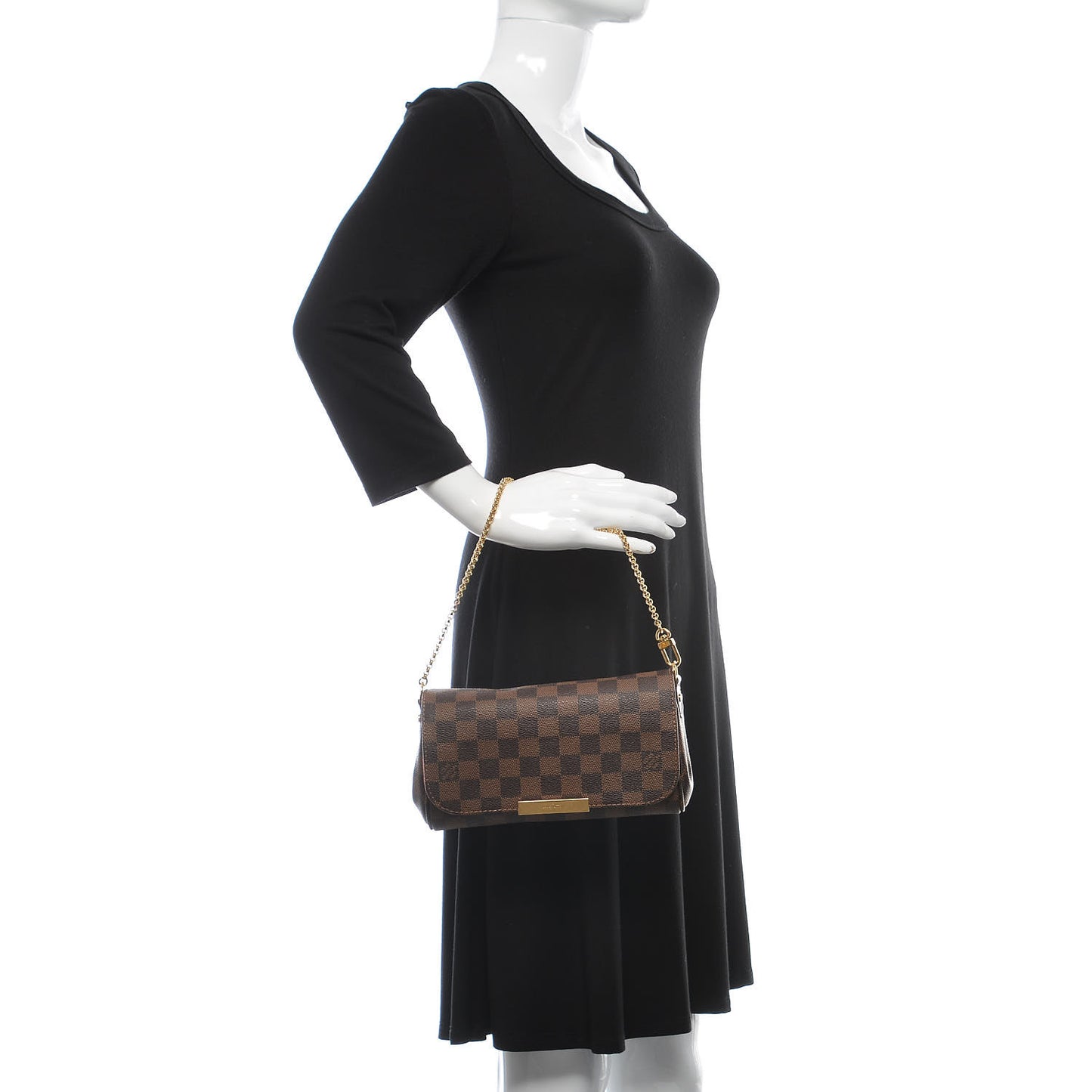 Damier Ebene Favorite PM
