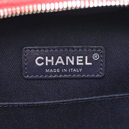 Chanel Aged Calfskin Quilted Top Handle Camera Case Red 6 of 13