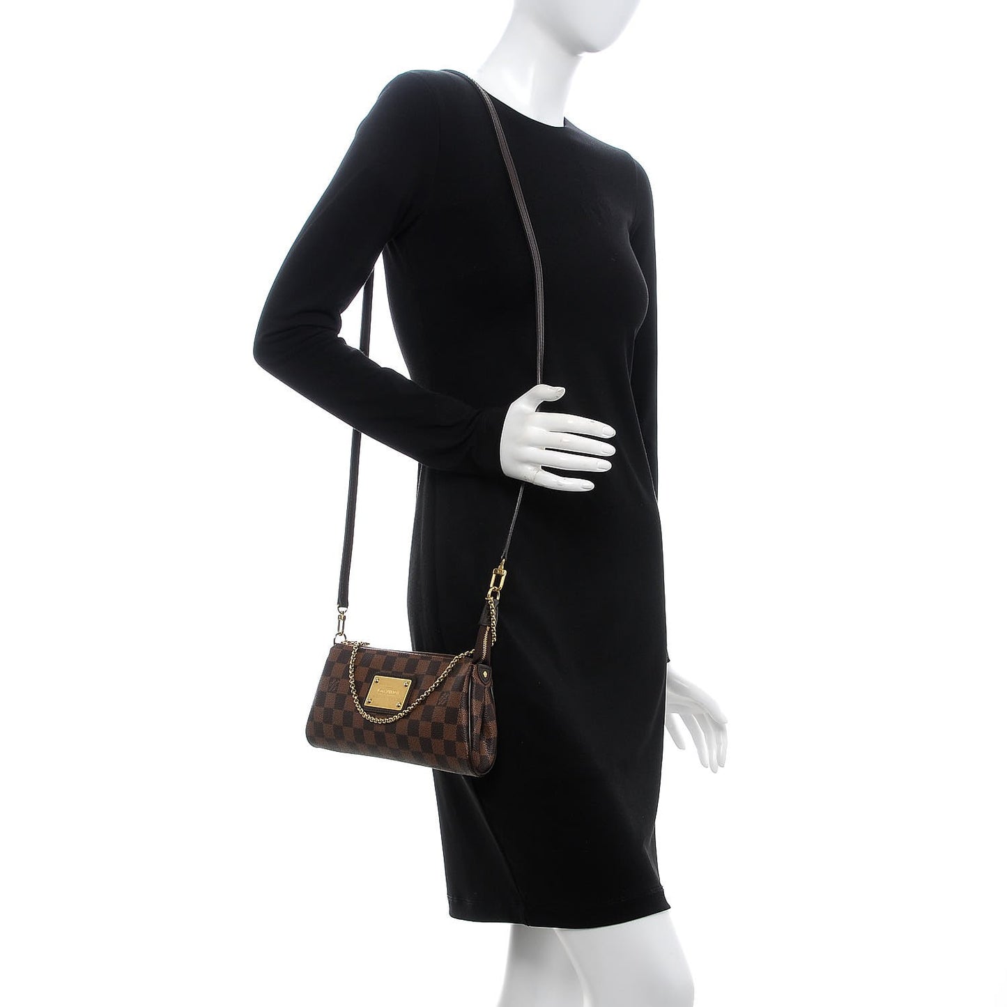Damier Ebene Eva Clutch