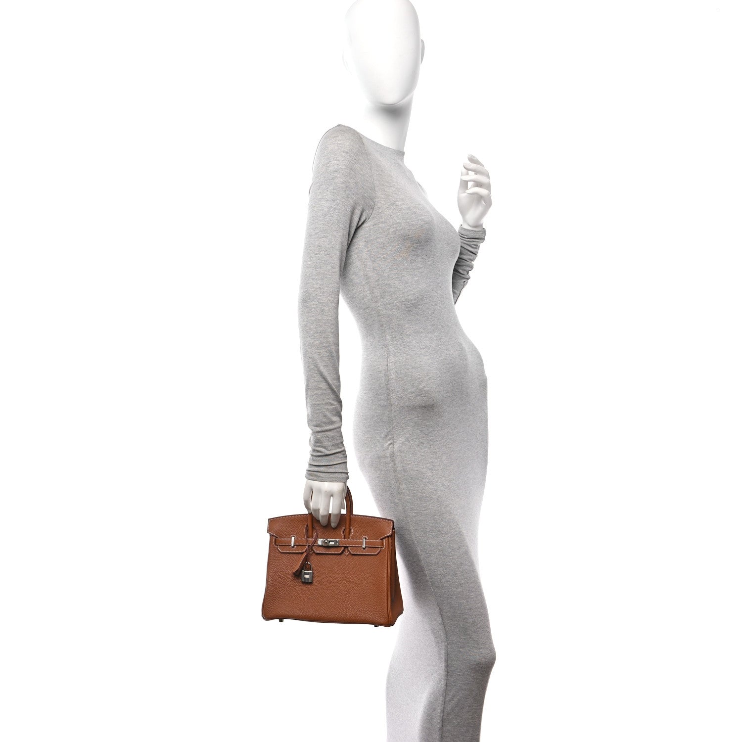 Hermes Togo Birkin 25 Gold 2 of 11