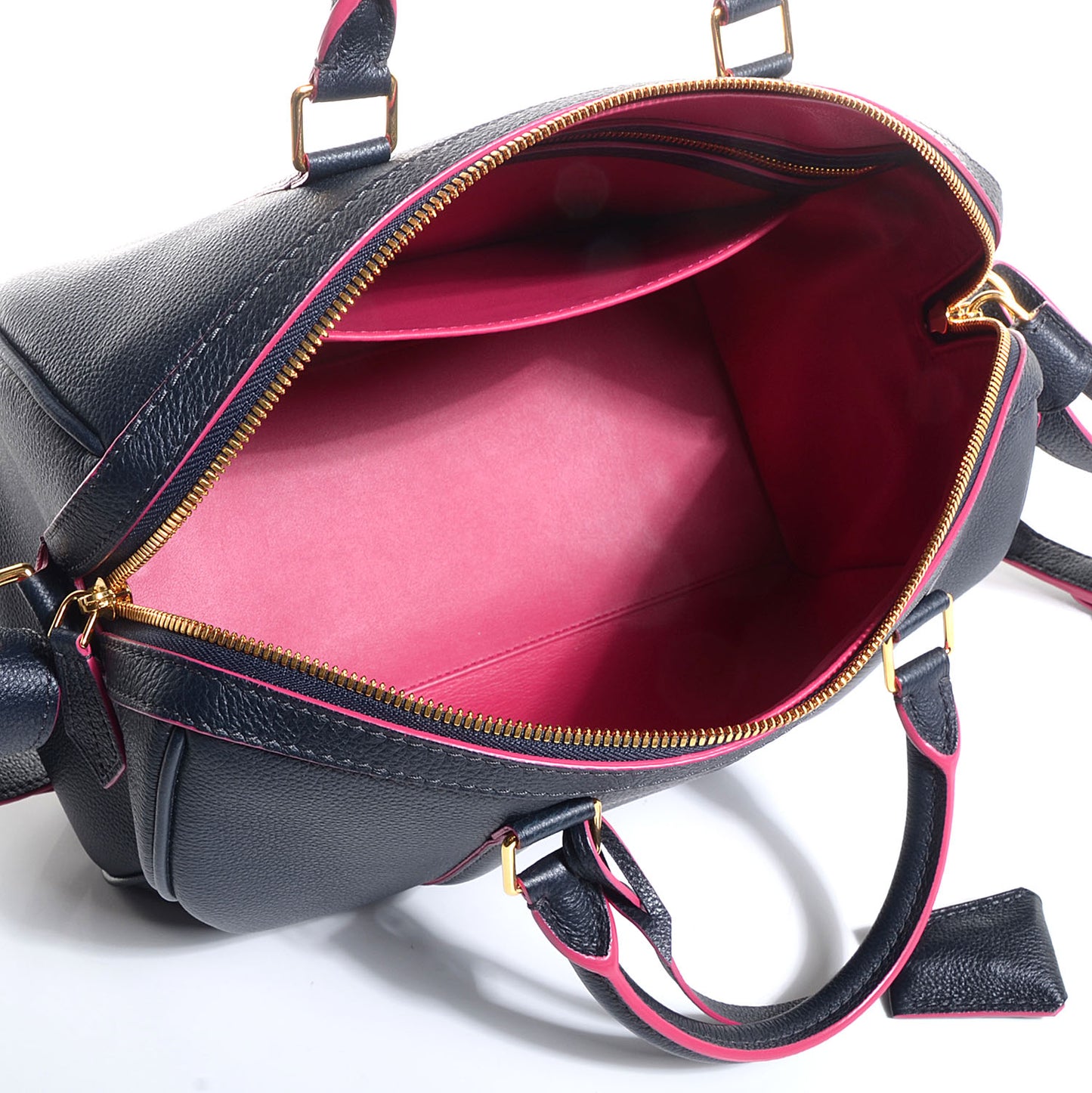 Veau Cachemire SC Bag PM Cobalt Fuchsia