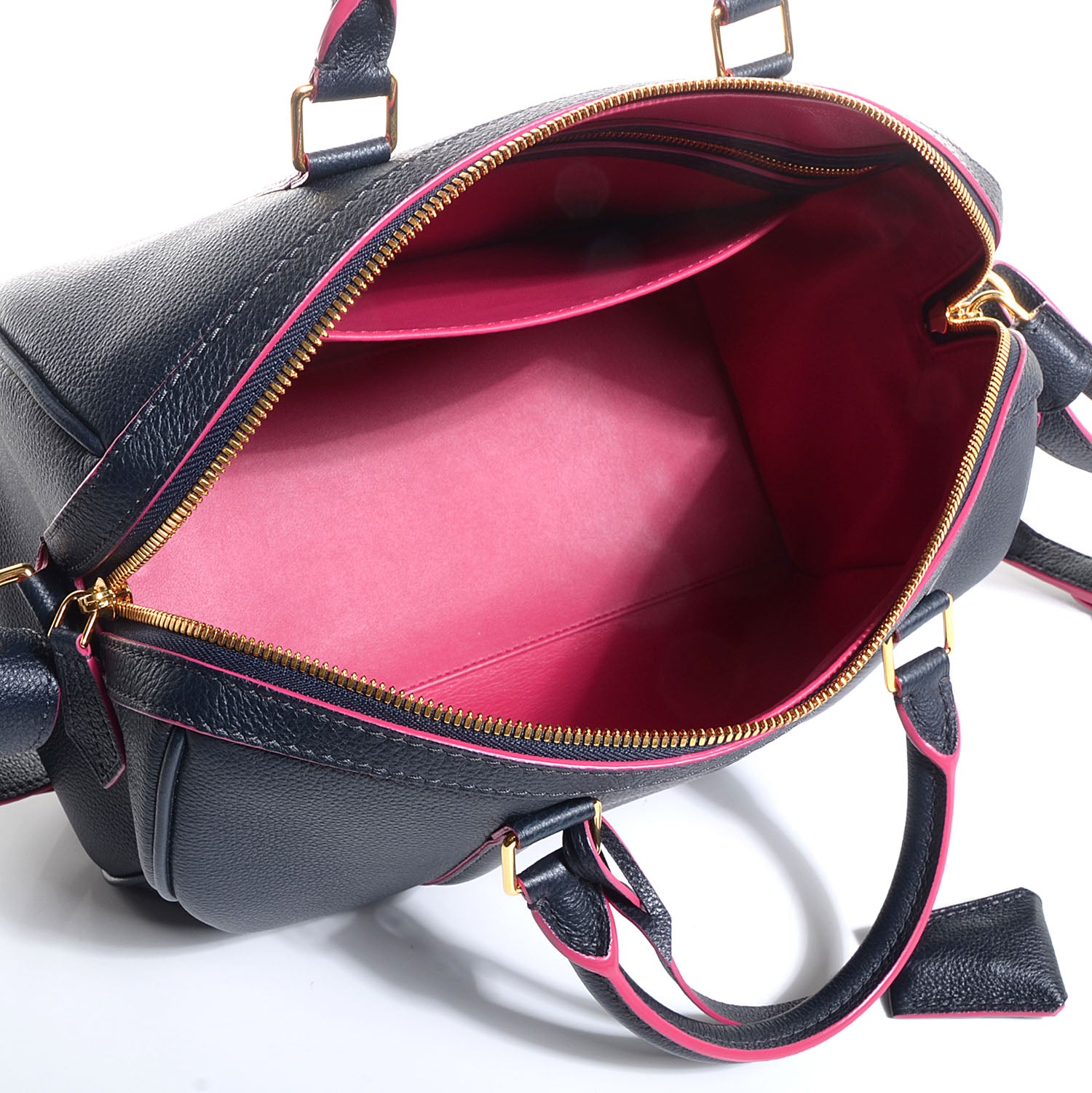 Louis Vuitton Veau Cachemire SC Bag PM Cobalt Fuchsia 5 of 7