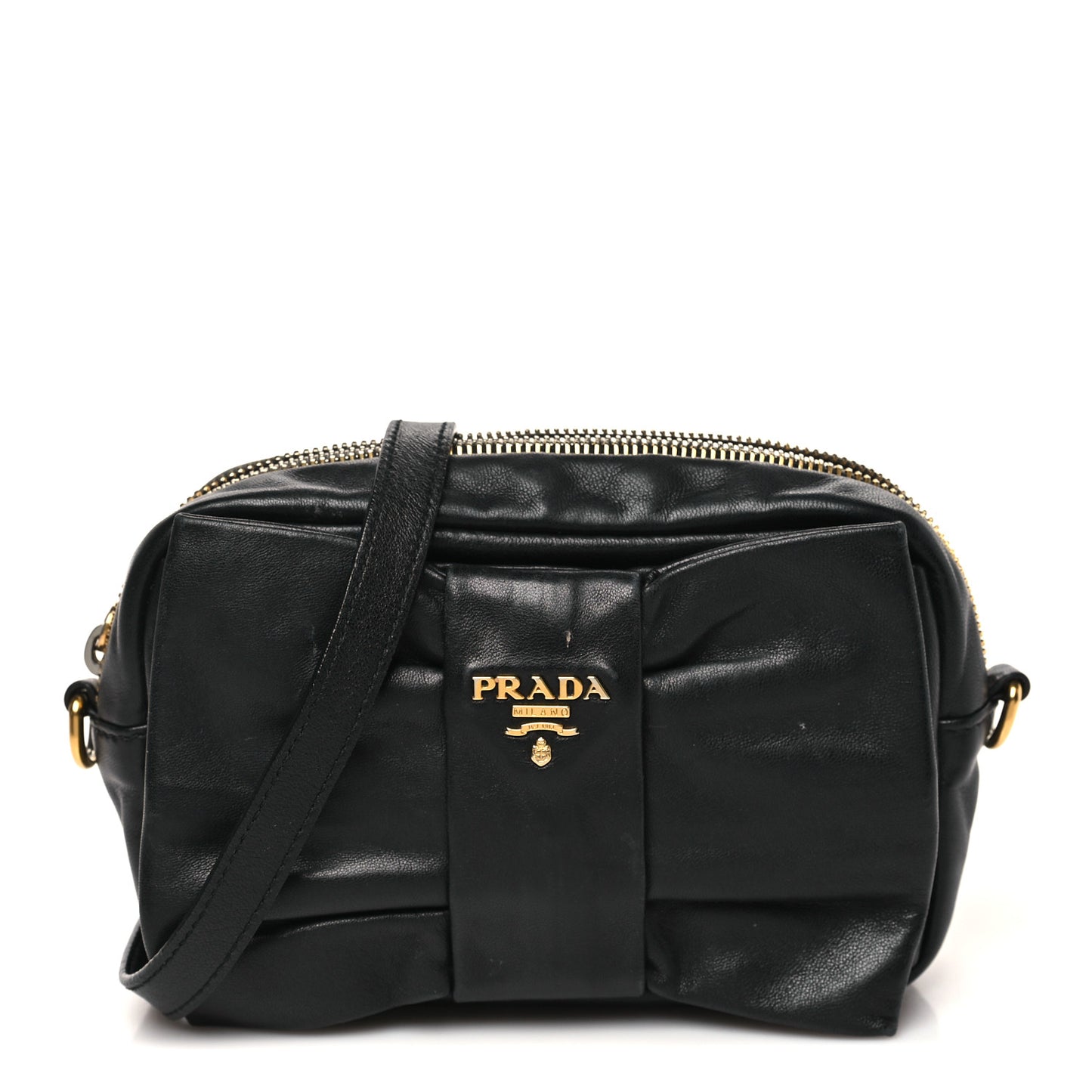 Nappa Bow Camera Bag Black