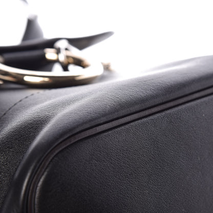 Chloe Suede Calfskin Small Faye Backpack Black 7 of 10
