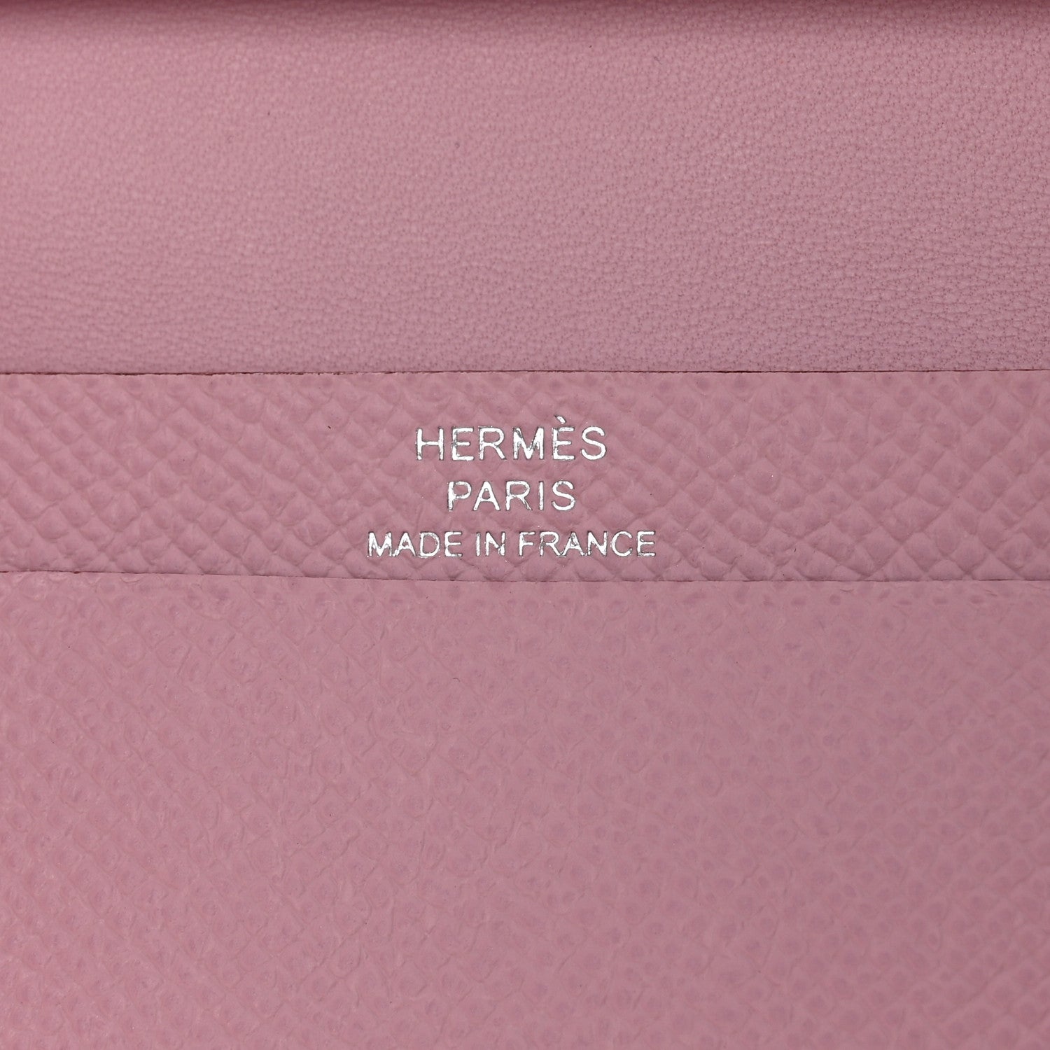 Hermes Epsom Mini Bearn Wallet Mauve Sylvester 6 of 8