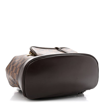 Louis Vuitton Damier Ebene Montsouris MM Backpack 7 of 27