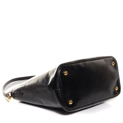 Prada Saffiano Vernice Tote Black 6 of 10
