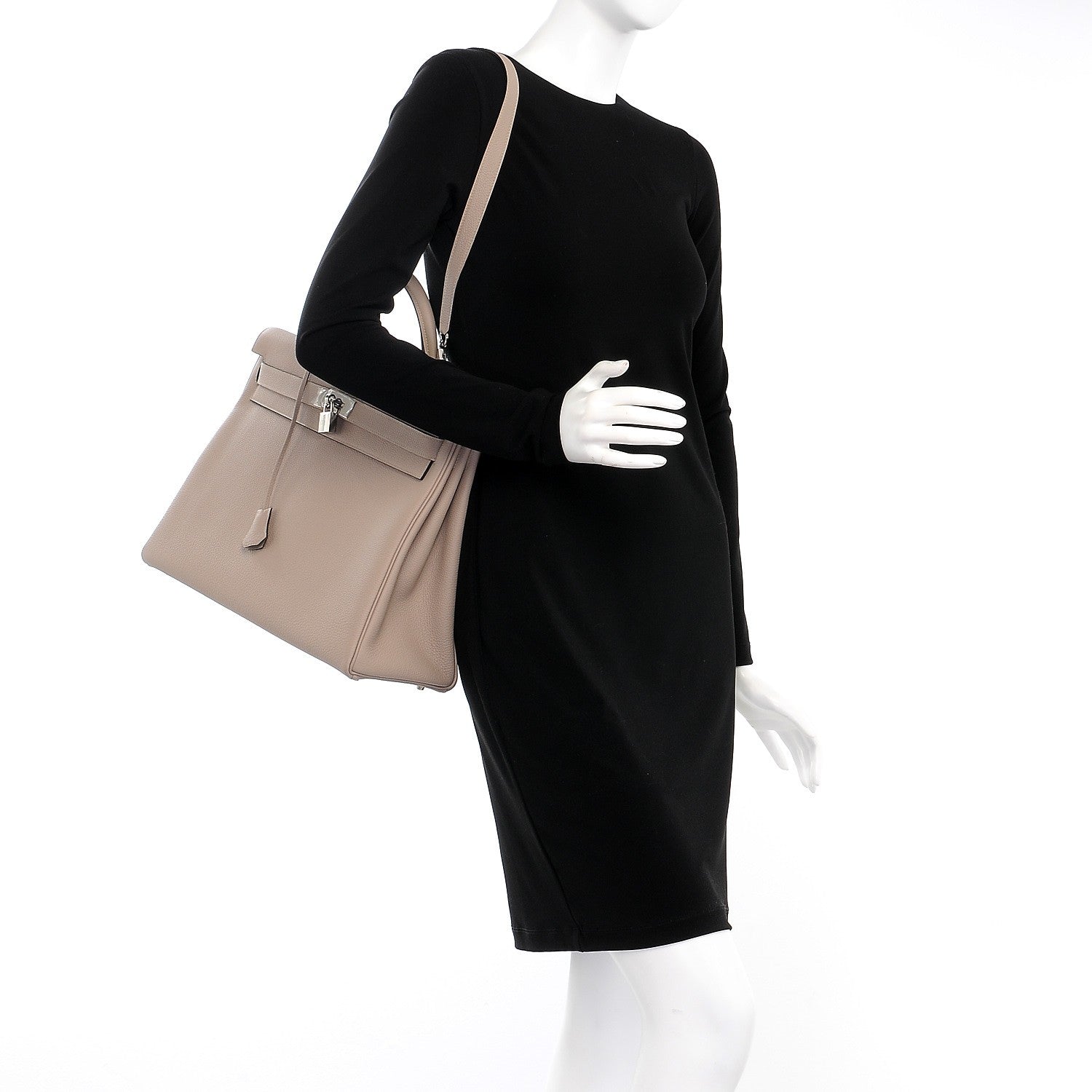 Hermes Togo Kelly Retourne 40 Gris Tourterelle 2 of 32