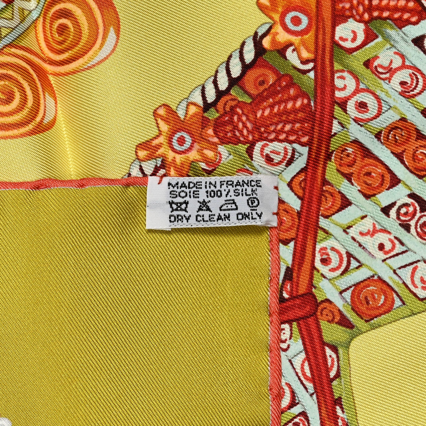 Silk Carre Paperoles Scarf 90