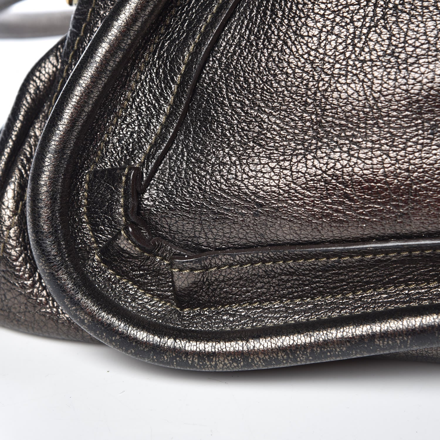 Chloe Metallic Calfskin Medium Paraty Bronze 11 of 16