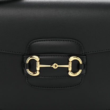 Gucci Azalea Calfskin Horsebit 1955 Shoulder Bag Black 8 of 11