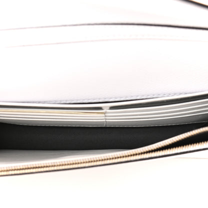 Fendi Vitello Cruise F is Fendi Medium Envelope Wallet on Chain Optical White 5 of 12