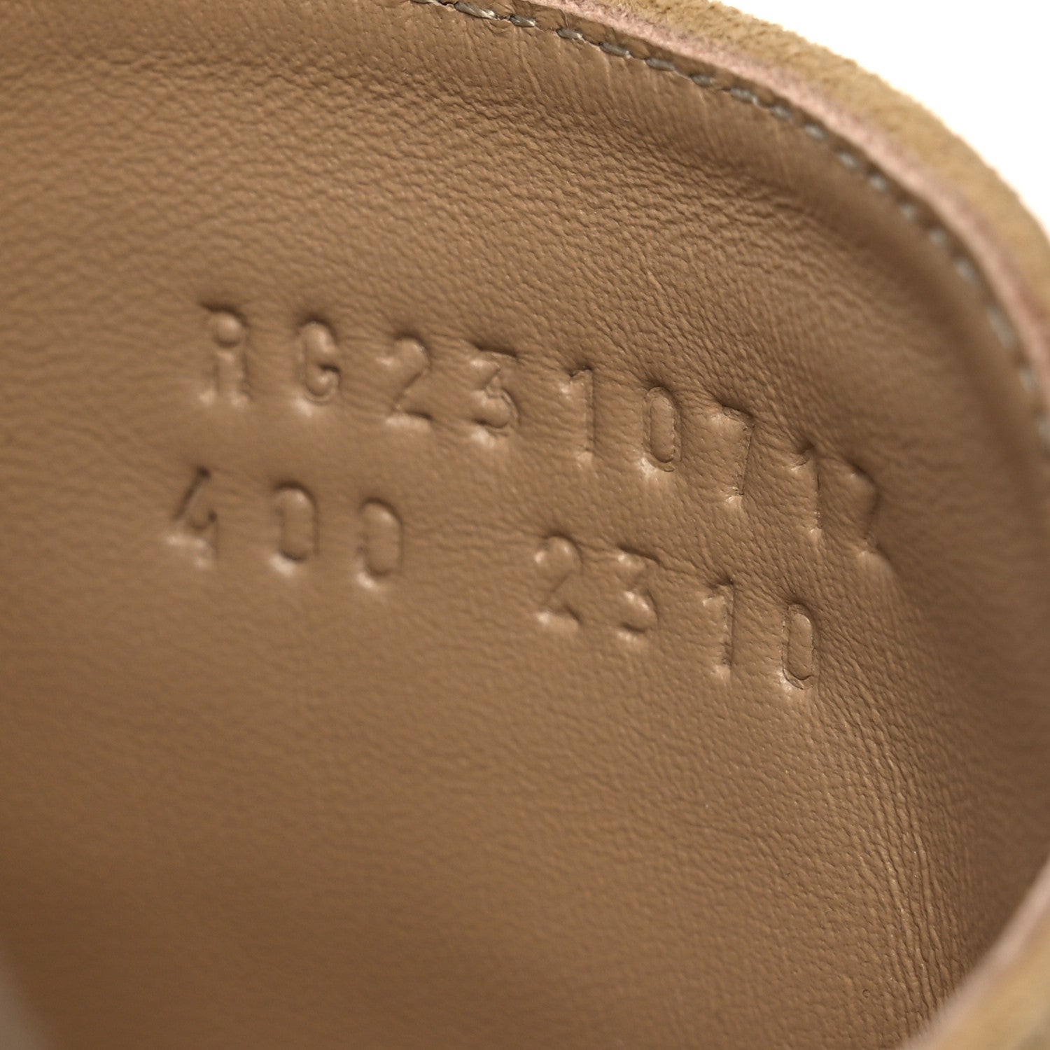 Hermes Suede Goatskin Womens Empire Sandals 40 Beige Lin 9 of 12