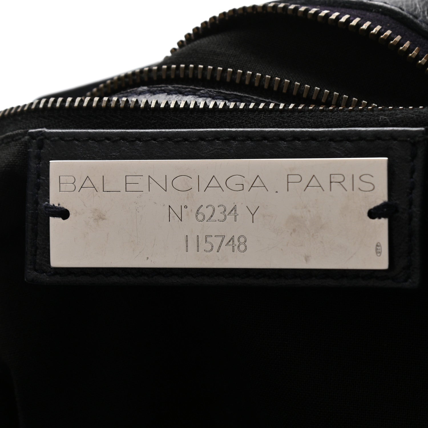 Balenciaga Agneau Classic Hardware City Encre 6 of 12