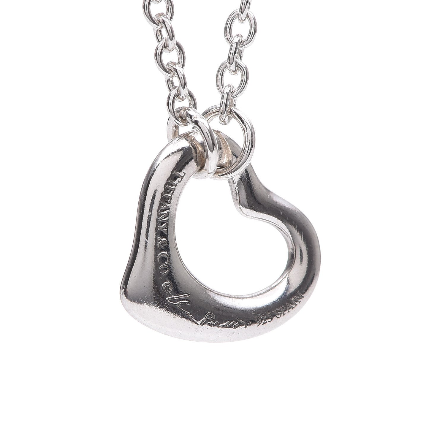 Sterling Silver Elsa Peretti Open Heart Bracelet