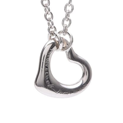 Tiffany Sterling Silver Elsa Peretti Open Heart Bracelet 4 of 4