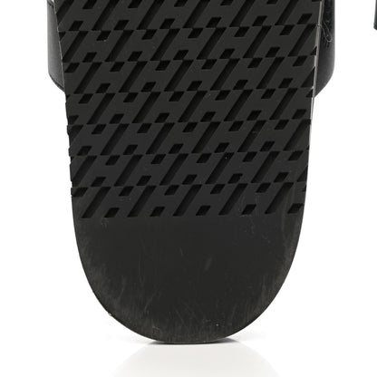 Hermes Calfskin Womens Chypre Sandals 39 Black 10 of 11