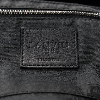 Lanvin Calfskin Happy Clutch Black 6 of 6