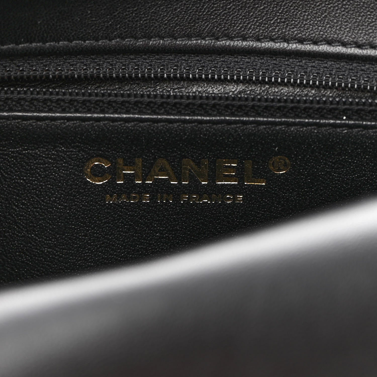 Chanel Lambskin Quilted Large CC Chic Flap Black 7 of 10