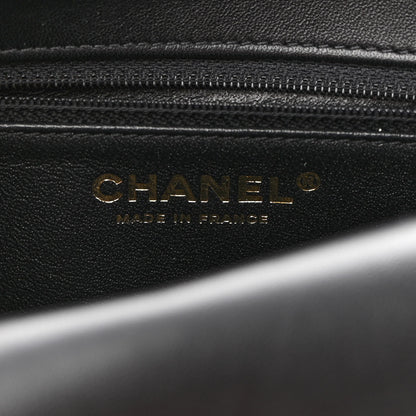 Chanel Lambskin Quilted Large CC Chic Flap Black 7 of 10