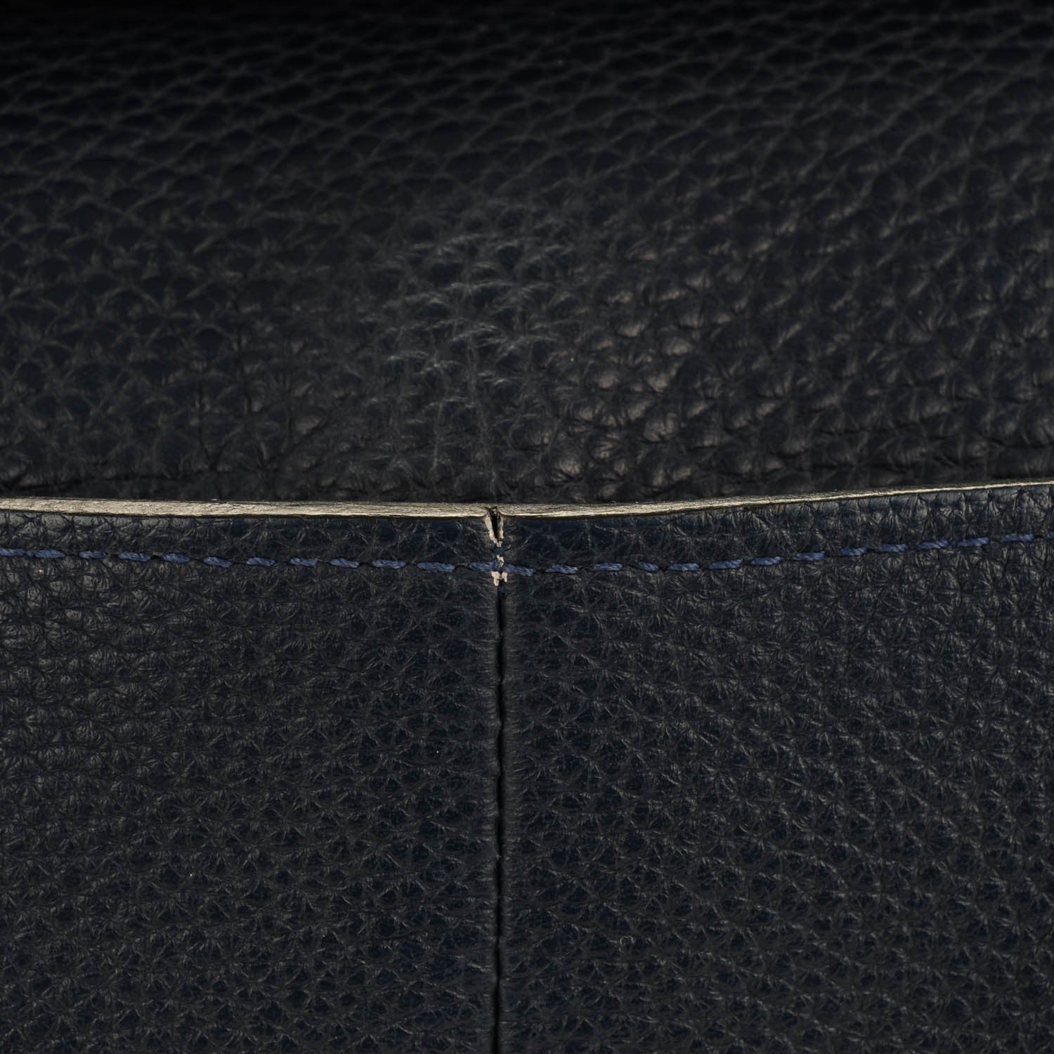Hermes Taurillon Clemence Marwari GM Bleu De Malte 5 of 9