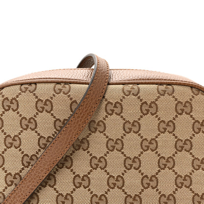 Gucci Monogram Mini Bree Messenger Bag Beige Tabacco 14 of 19