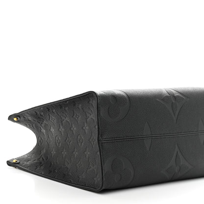 Louis Vuitton Empreinte Monogram Giant Onthego MM Black 8 of 9