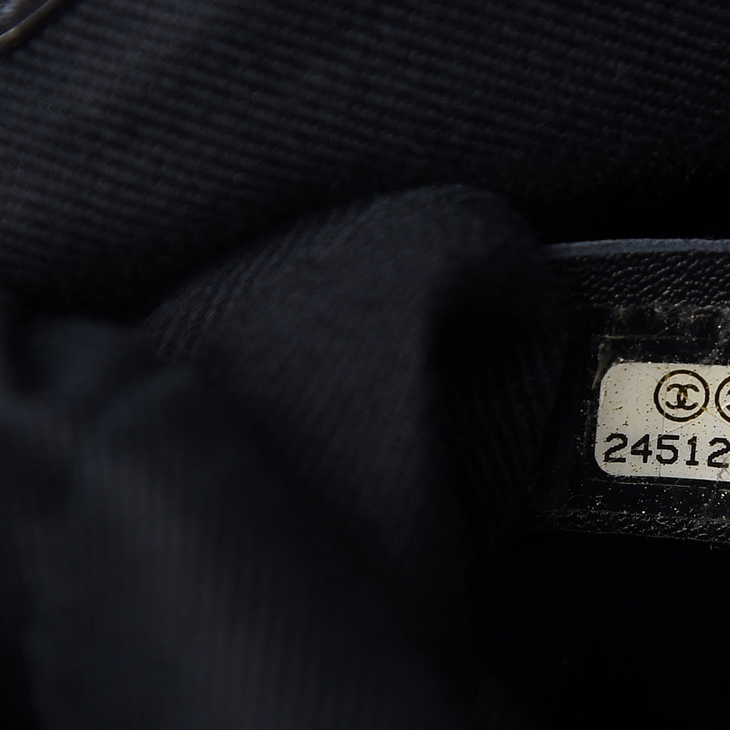 Chanel Canvas Large Deauville Backpack Denim Blue 7 of 7