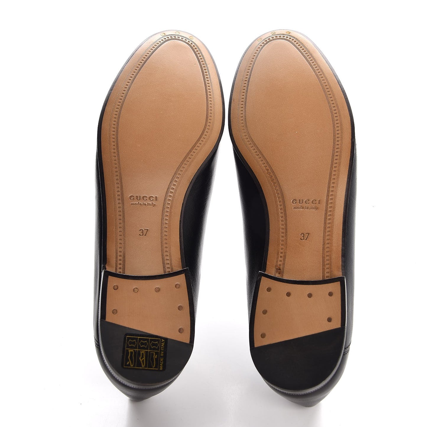 Lambskin Womens Brixton Horsebit Loafers 37 Black