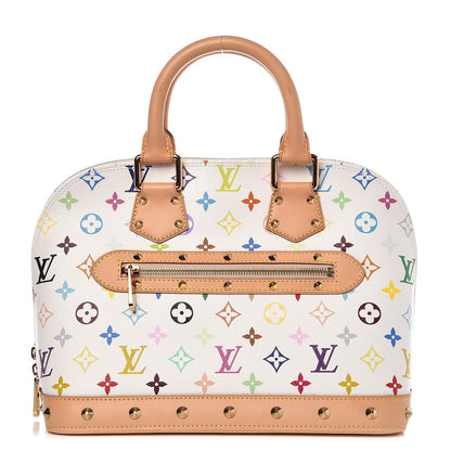 Louis Vuitton Monogram Multicolor Alma White 1 of 10