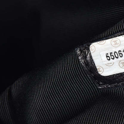 Chanel Caviar Bekko Chain CC Shopping Tote Black 7 of 10