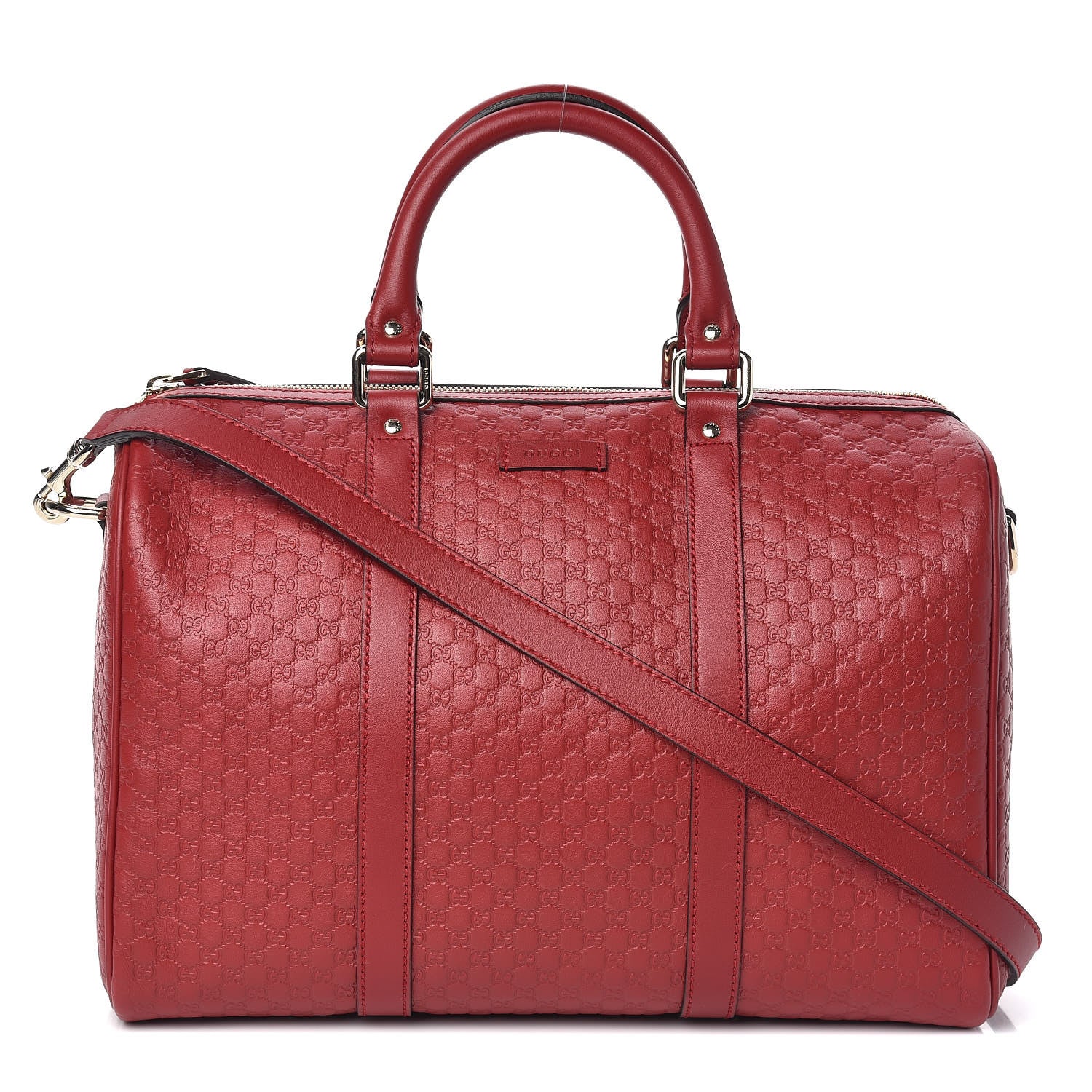 Gucci Microguccissima Medium Joy Boston Red 1 of 10