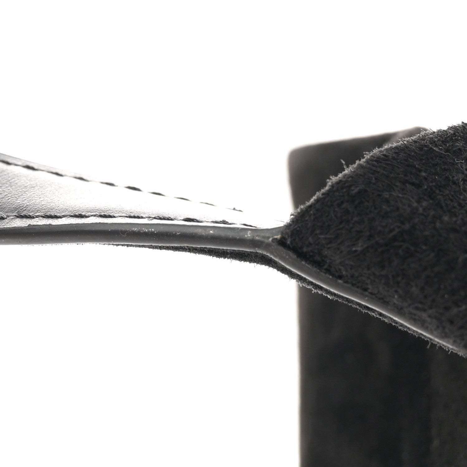 The Row Suede Calfskin Medium N/S Park Tote Black 11 of 12