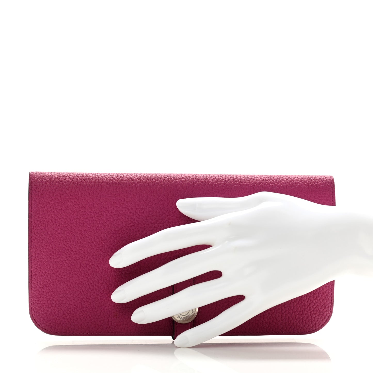 Togo Dogon Recto Verso Wallet Rose Poupre