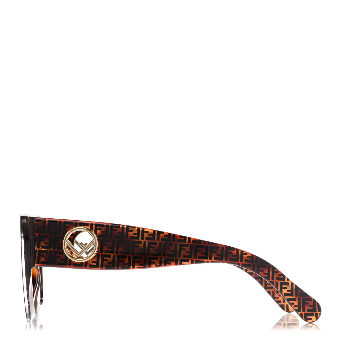 Acetate F is Fendi FF Cat Eye Sunglasses FF 0360/G/S Havana