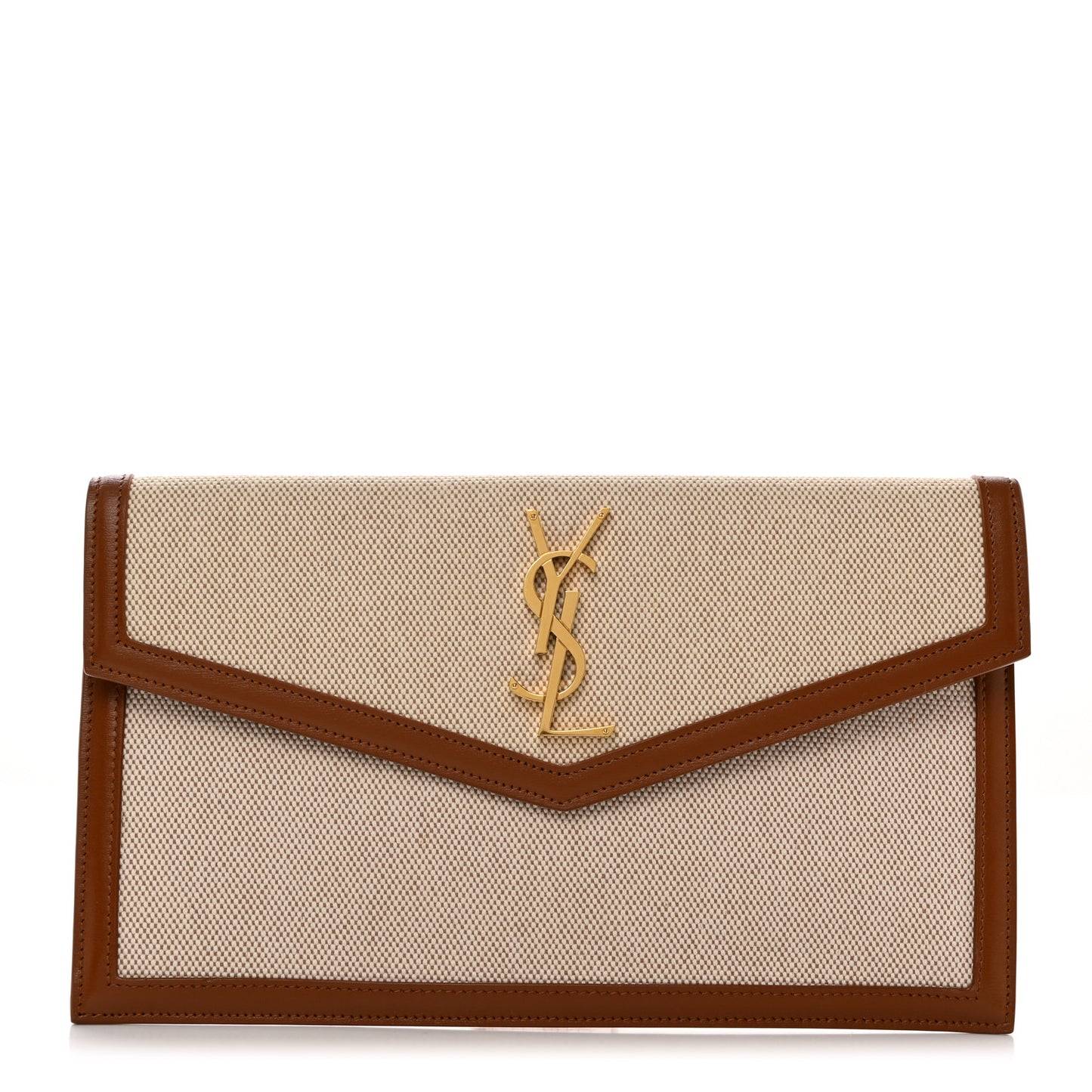 Canvas Uptown Pouch Natural Beige Brick