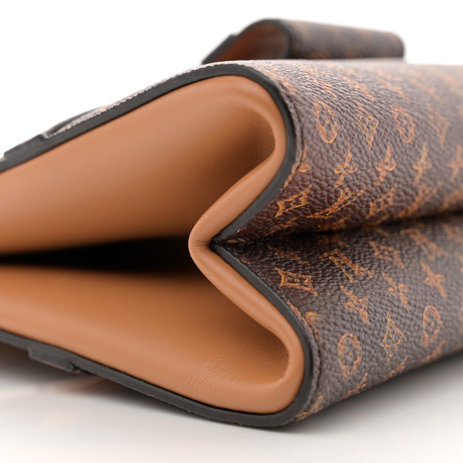 Louis Vuitton Calfskin Transformed Monogram Time Trunk Crown Frame Bag 9 of 12