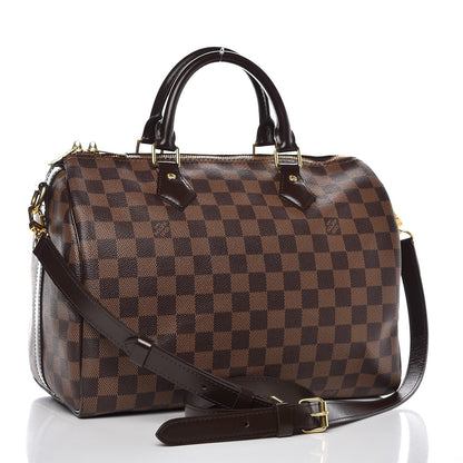 Louis Vuitton Damier Ebene Speedy Bandouliere 30 3 of 13