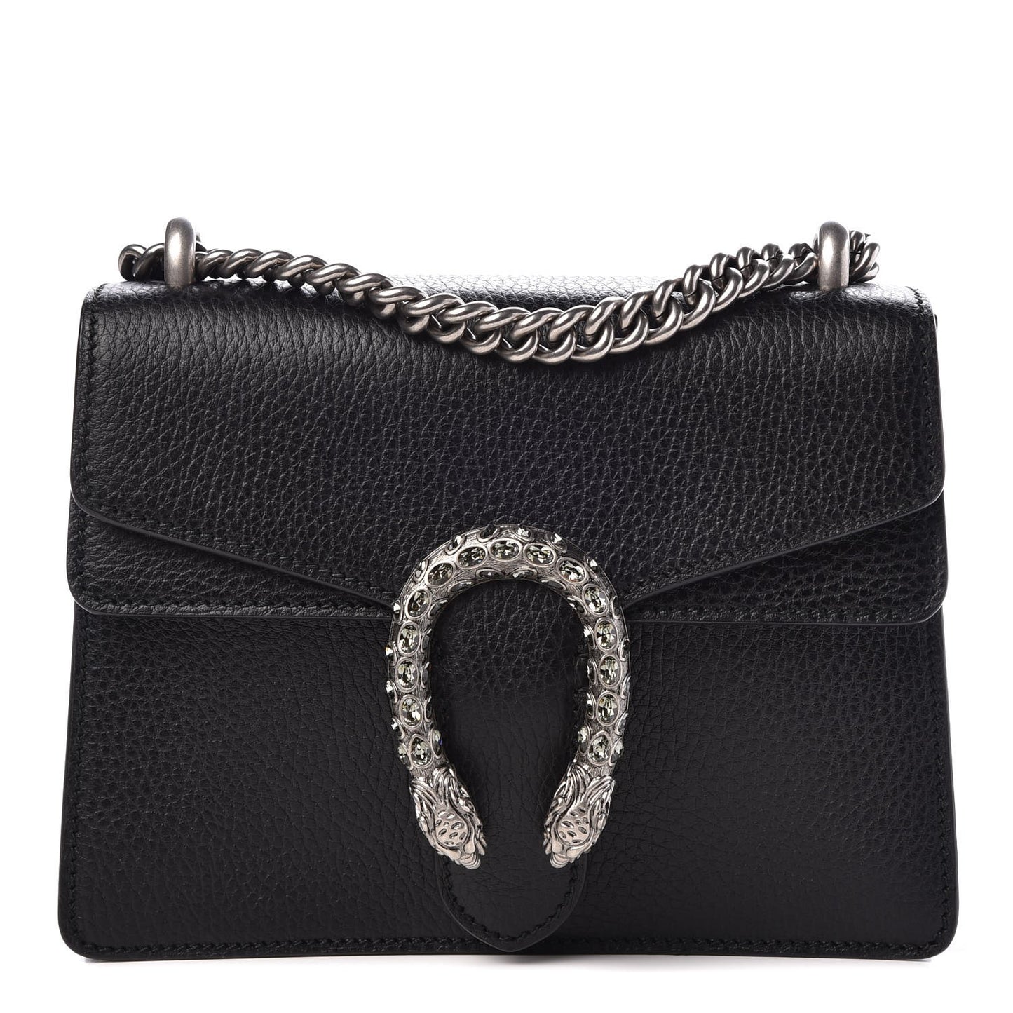 Calfskin Mini Dionysus Shoulder Bag Black