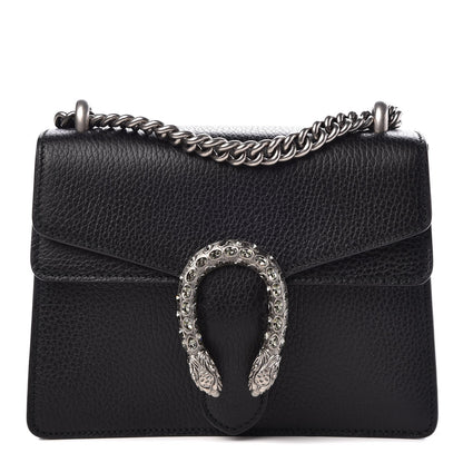 Gucci Calfskin Mini Dionysus Shoulder Bag Black 1 of 7