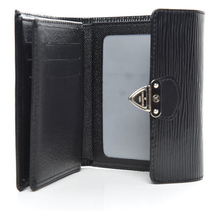 Louis Vuitton Epi Koala Wallet Black 5 of 7