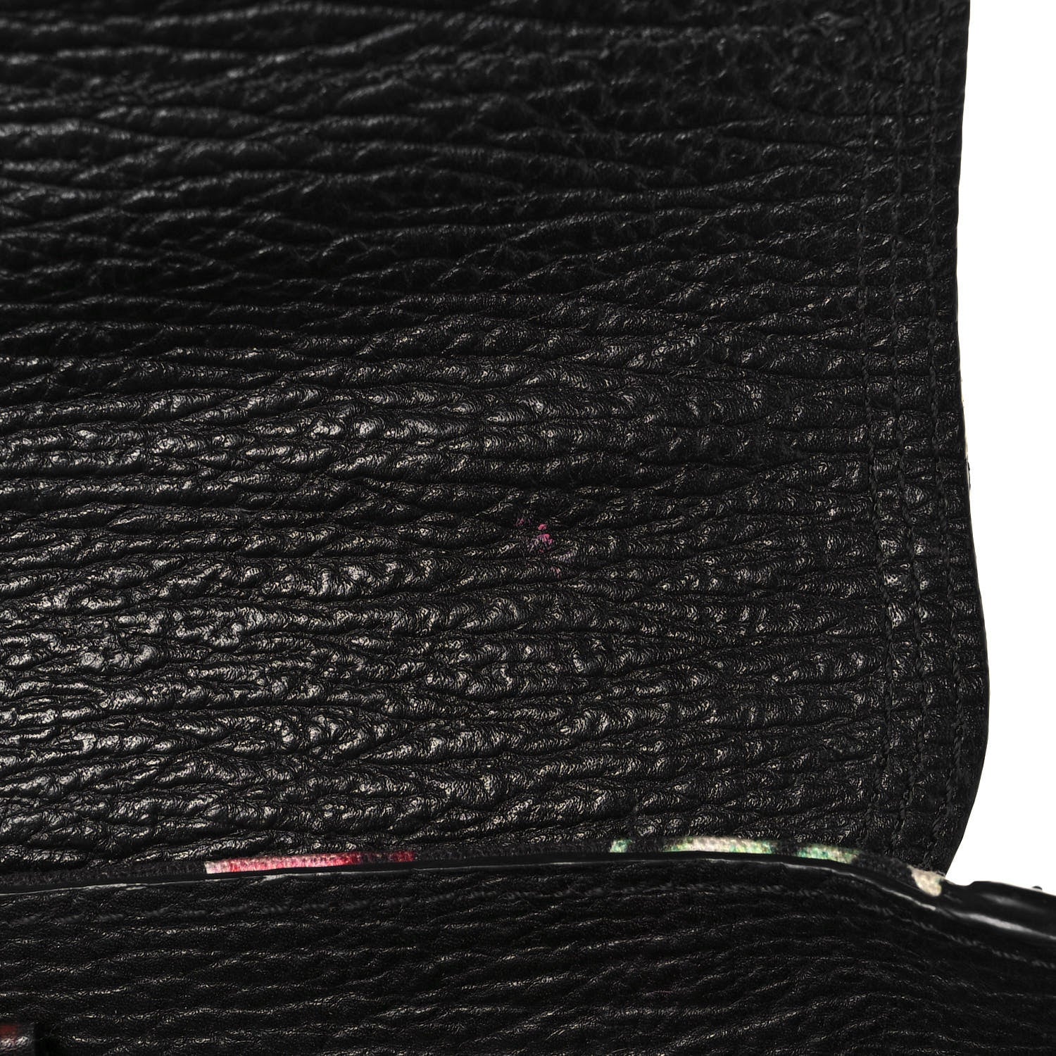 3.1 Phillip Lim Textured Calfskin Canvas Mini Floral Pashli Satchel Black Multicolor 15 of 16