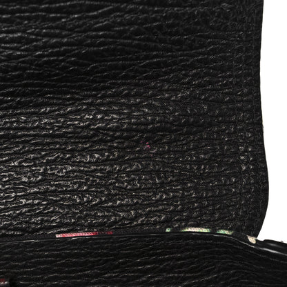 3.1 Phillip Lim Textured Calfskin Canvas Mini Floral Pashli Satchel Black Multicolor 15 of 16